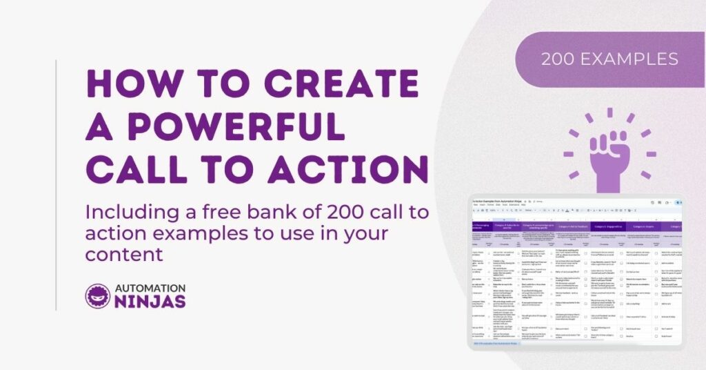 How to create a powerful call to action