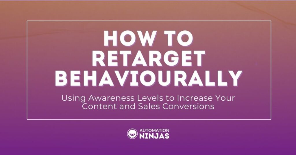 How to Retarget Behaviourally