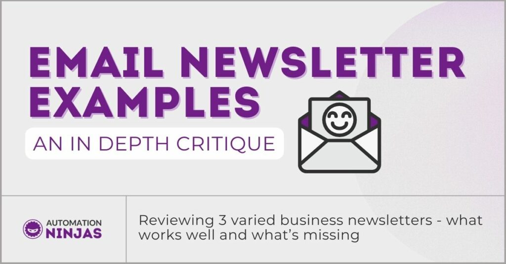 email newsletter examples