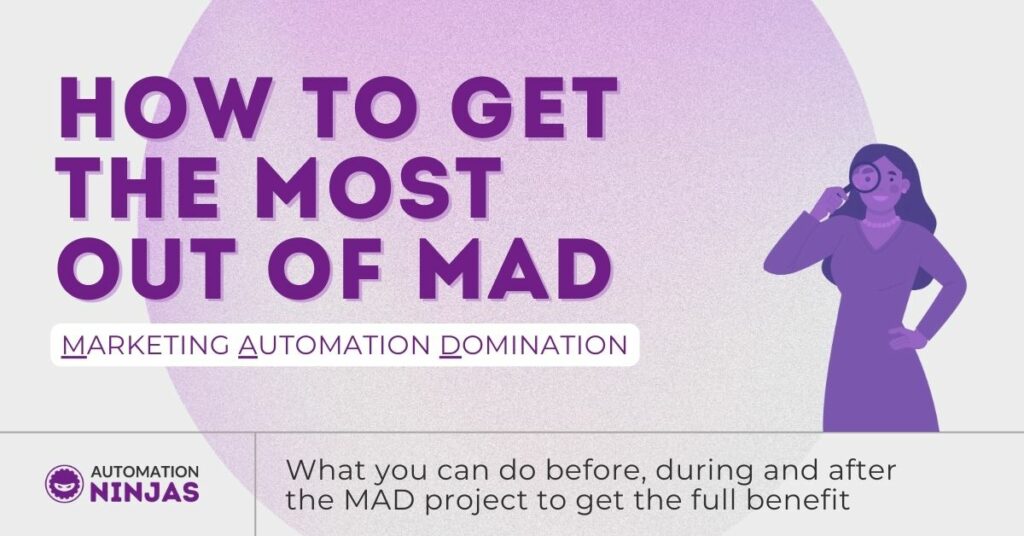 How to get the most out of MAD