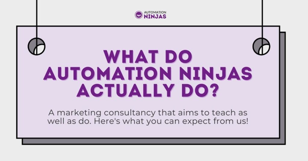 What do Automation Ninjas actually do