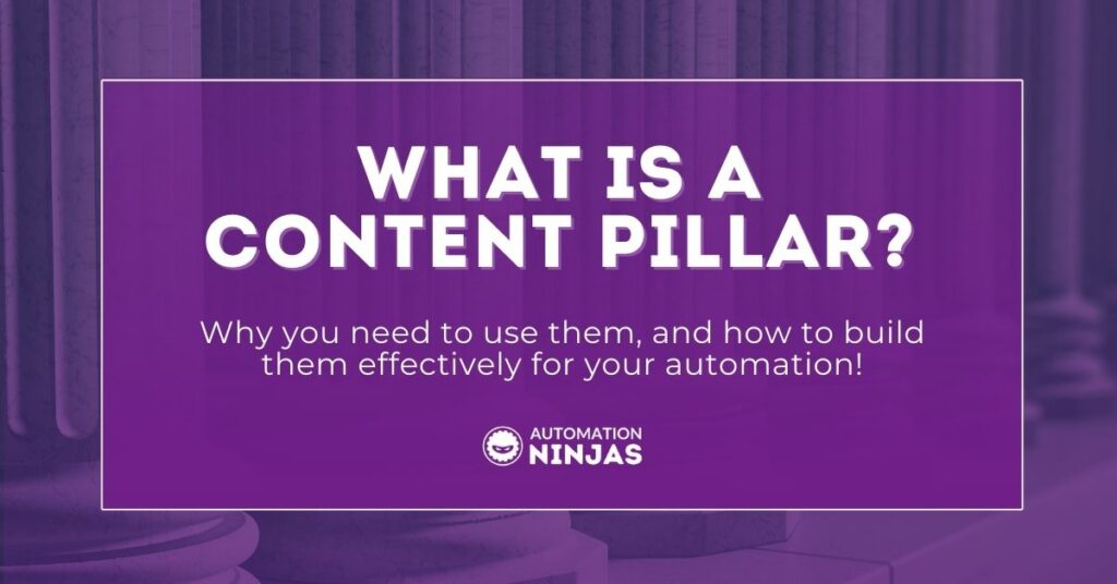 What is a content pillar