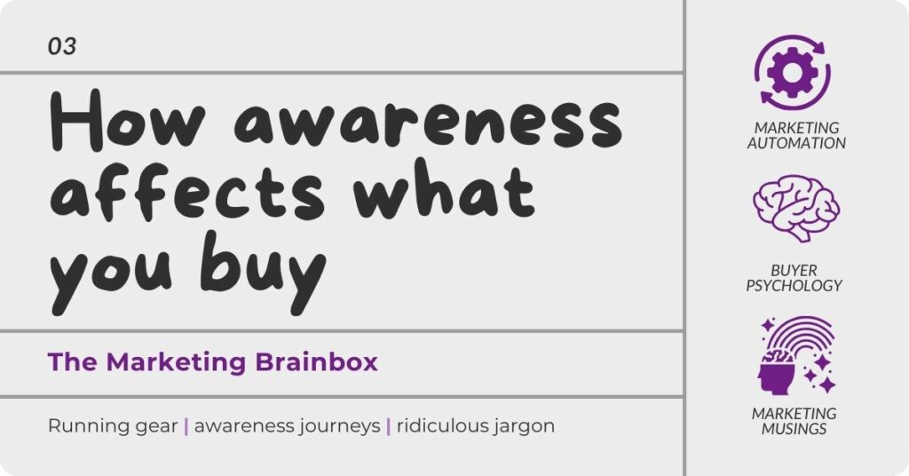 The Marketing Brainbox 03 How awareness affects what you buy