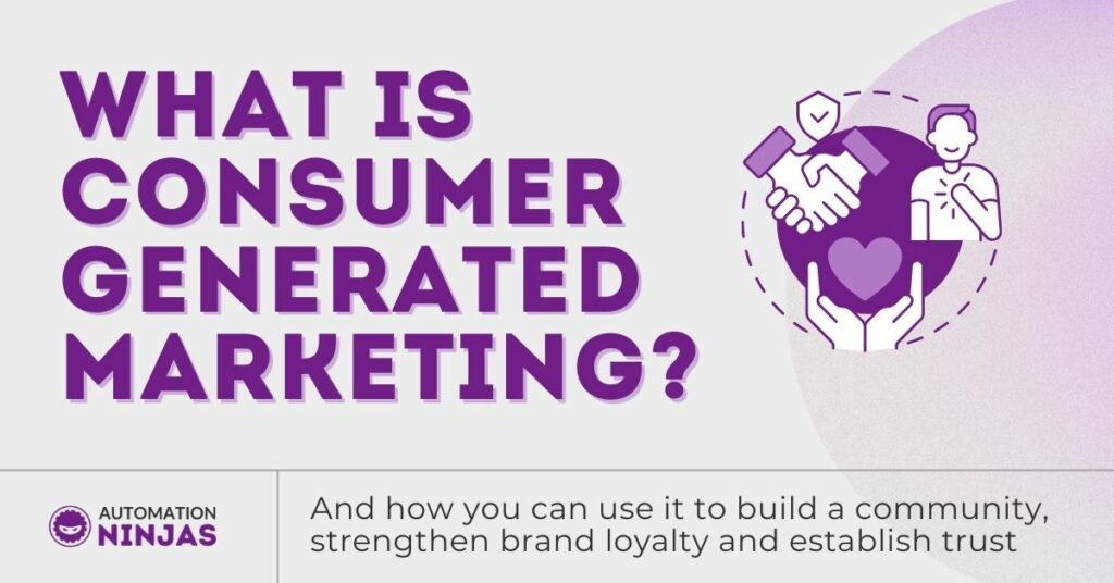 What is consumer generated marketing